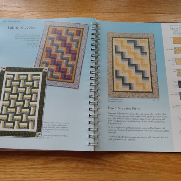Quilting Pattern Book "Still Stripping" by Eleanor Burns Quilt in a Day - Picture 10 of 11